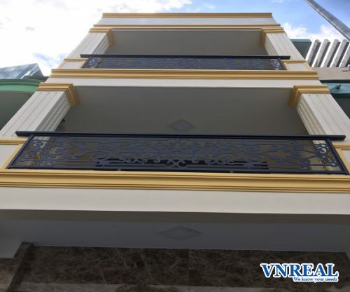 cho thue nha mat tien hoang van thu dt 4 x 14m 1t 2l gia 38 tr th