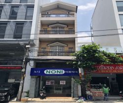 cho thue nha duong hau giang dt 45 x 18m 1t 3l gia 33 tr th