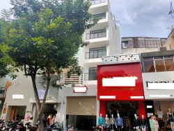 cho thue nha mt le van sy phuong 11 phu nhuan  1tret 1 lung 5 lau san thuong gia 138tr th