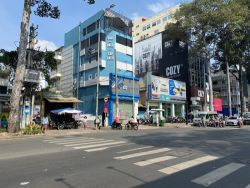 cho thue nha quan 3 mat tien duong nguyen thi minh khai phuong 5 4 lau gia 110 trieu