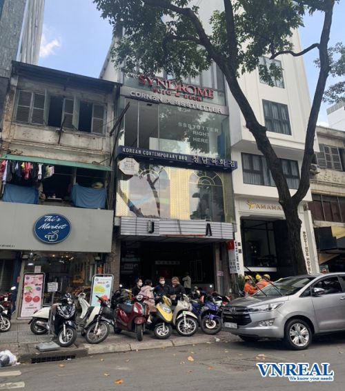 cho thue nha quan 1  mat tien duong ho tung mau p  ben nghe quan 1 190 trieu