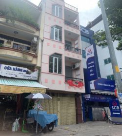 cho thue nha mat tien duong le van duyet dt 45x10m 1 lau gia 45tr th