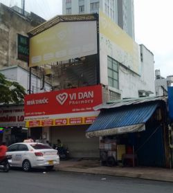 cho thue nha mat tien duong no trang long dt 5x20m 1 lau gia 55tr th