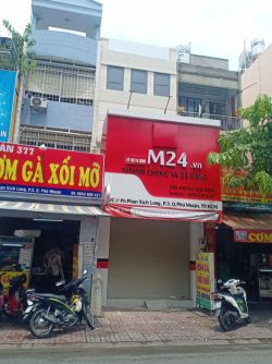 cho thue nha mat tien duong phan xich long dt 38m x 17m 1 tret 2 lau gia 30tr th
